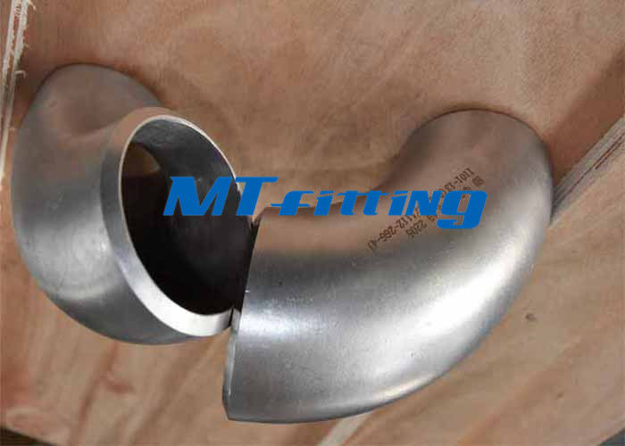 S31803 / S32750 Flanges Pipe Fittings Duplex Steel 45 , 90 , 180 Degree Elbow